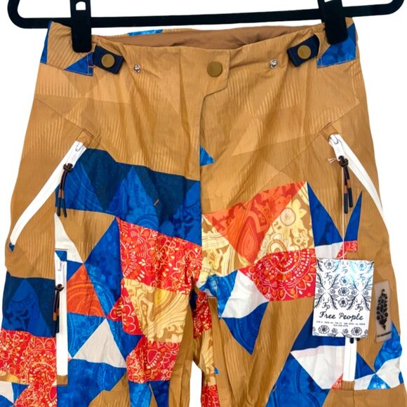 NWT FP Movement Care FP Printed On The Ascend Ski Pants, Delta Geo, Size XS - Picture 4 of 13